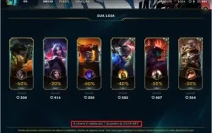 Conta de League of Legends