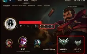 Conta de League of Legends