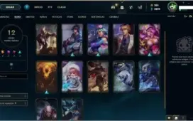 CONTA PLATINA IV LOL MMR ALTO