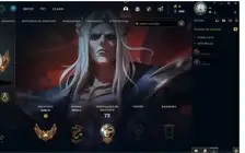 Conta Gold skin ultimate unico dono todos dados de criação