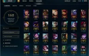 conta league of legends ouro ótimo mmr