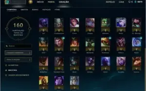 conta league of legends ouro ótimo mmr