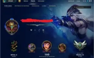conta league of legends ouro ótimo mmr