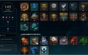 Conta com Blitzcrank Enferrujado (321 skins)