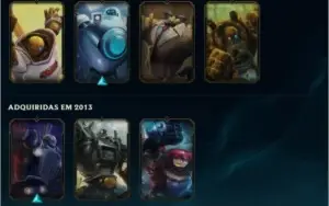 Conta com Blitzcrank Enferrujado (321 skins)