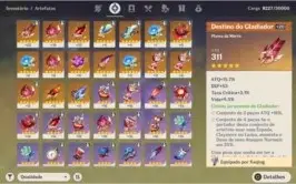 Ar42, All character 4*, 4 character 5*, 2 armas 5*, Flute r4
