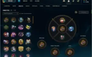 Conta Platina 4 League of legends