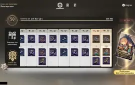 Conta RANK 50 ~ Jing + biss, Welt + Bis, Gepard + Bis e outr