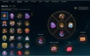 CONTA LOL PLATINA 4 - TODOS CAMPEÕES - VÁRIAS SKINS