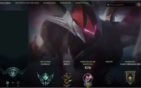 CONTA LOL PLATINA 4 - TODOS CAMPEÕES - VÁRIAS SKINS