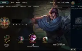 Conta de LoL