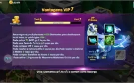 Conta Pocket Contest / Origem das Fadas / Vip 6 / Server 141