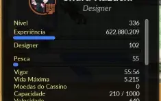 Conta Pxg Lvl 336 Gardestrike Server Wind Ditto Luck 9 Rotaç