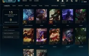 Conta Diamante 4 com MMR BUFFADO, skin super rara da janna