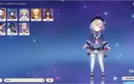 GENSHIN IMPACT - QIQI + 2 Armas 4 estrelas