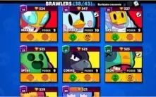 CONTA SEMI-FULL BRAWL STARS 20K TROFEUS
