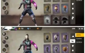 Conta de FreeFire Diamante 1 Gemada