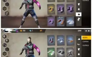 Conta de FreeFire Diamante 1 Gemada