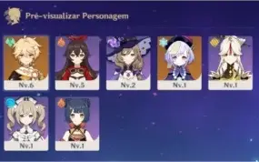 Genshin Impact - Qiqi / Ningguang / Barbara / Xiangling