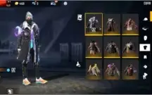 conta free fire básica lvl 61 2500 likes