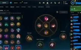 Vendo conta LOL 263 skins quase todos os champs +2500K GASTO