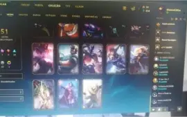 Conta league of legends ouro 1