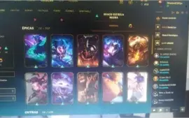 Conta league of legends ouro 1