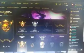 Conta league of legends ouro 1