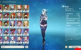 Conta Genshin - Trio Arcontes + Muitos personagens e armas!