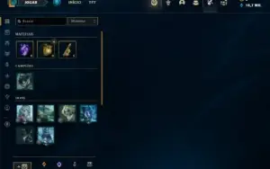 Conta ouro 2 com 20 Champs e 6 Fragmentos de skins