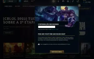 Conta ouro 2 com 20 Champs e 6 Fragmentos de skins