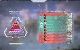 Conta valorant IMORTAL 3 ( Mais de 600 Gastos em skins )