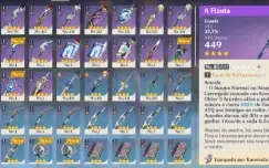AR43 Hutao C1, Yelan, Ayaka, Mona, Keqing e Qiqi