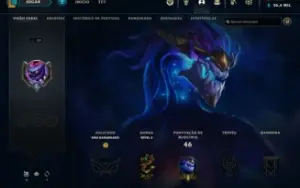 Conta Unranked lvl 30 (handlevel) com 1050 de RP