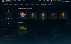 Conta Unranked lvl 30 (handlevel) com 1050 de RP