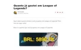 League Of Legends (Todos Campeões)