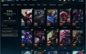 conta de lol prata 4 81 champs 45 skins