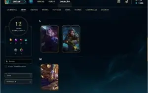 Conta LOL Platina 3 | 12 Skins | 48 Champs