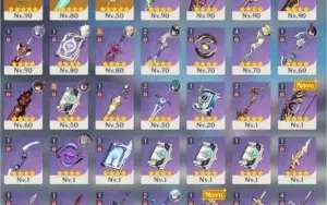 Genshin Impact Keqing+mona+hutao+ganyu+jean+diluc+venti Ar55