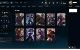 Conta LOL 1173 skins PAX TF, Janna Vitoriosa, Kayle Juiza