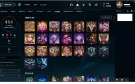 Conta LOL 1173 skins PAX TF, Janna Vitoriosa, Kayle Juiza