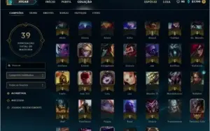 CONTA DE LOL DIAMANTE 150 REAIS