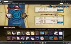 CONTA NARUTO ONLINE S475 Lágrimas de Gelo 160k Fc