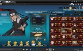 CONTA NARUTO ONLINE S475 Lágrimas de Gelo 160k Fc