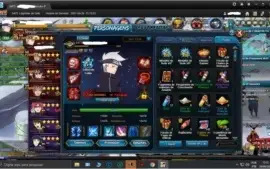 CONTA NARUTO ONLINE S475 Lágrimas de Gelo 160k Fc