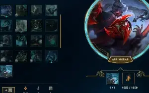 Conta league of legends lvl 166 , 94 skins (2 ultimates)
