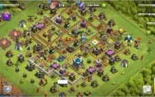 CLASH OF CLANS CV13. VARIAS TROPAS FULL
