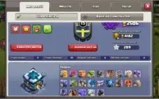 CLASH OF CLANS CV13. VARIAS TROPAS FULL