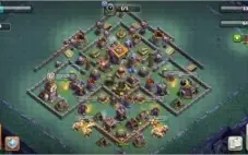 CLASH OF CLANS CV13. VARIAS TROPAS FULL