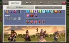 CLASH OF CLANS CV13. VARIAS TROPAS FULL